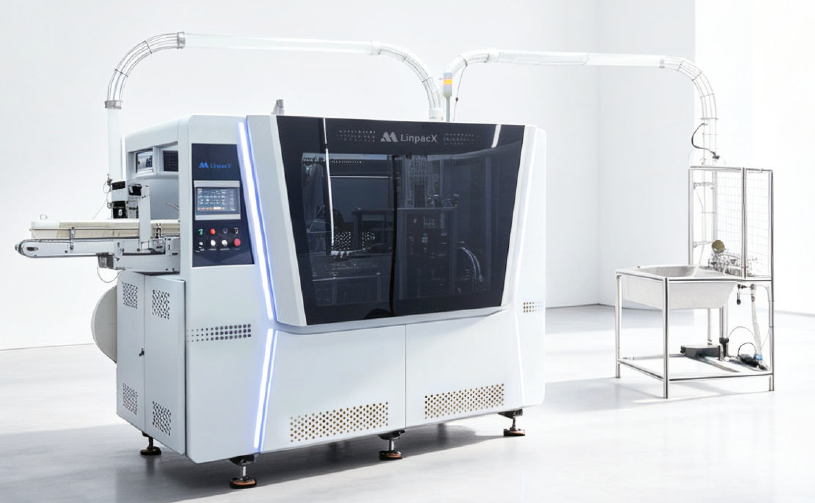 LinpacX — Papierbechermaschine