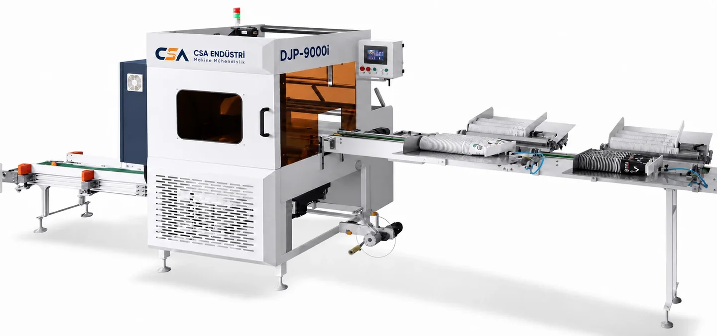 Multi-Machine Automatic Cup Packaging System