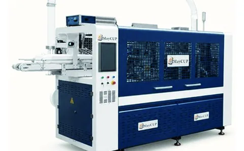 Full Servo Kontrollü Ultra Hızlı Double Wall Karton Bardak Makinesi